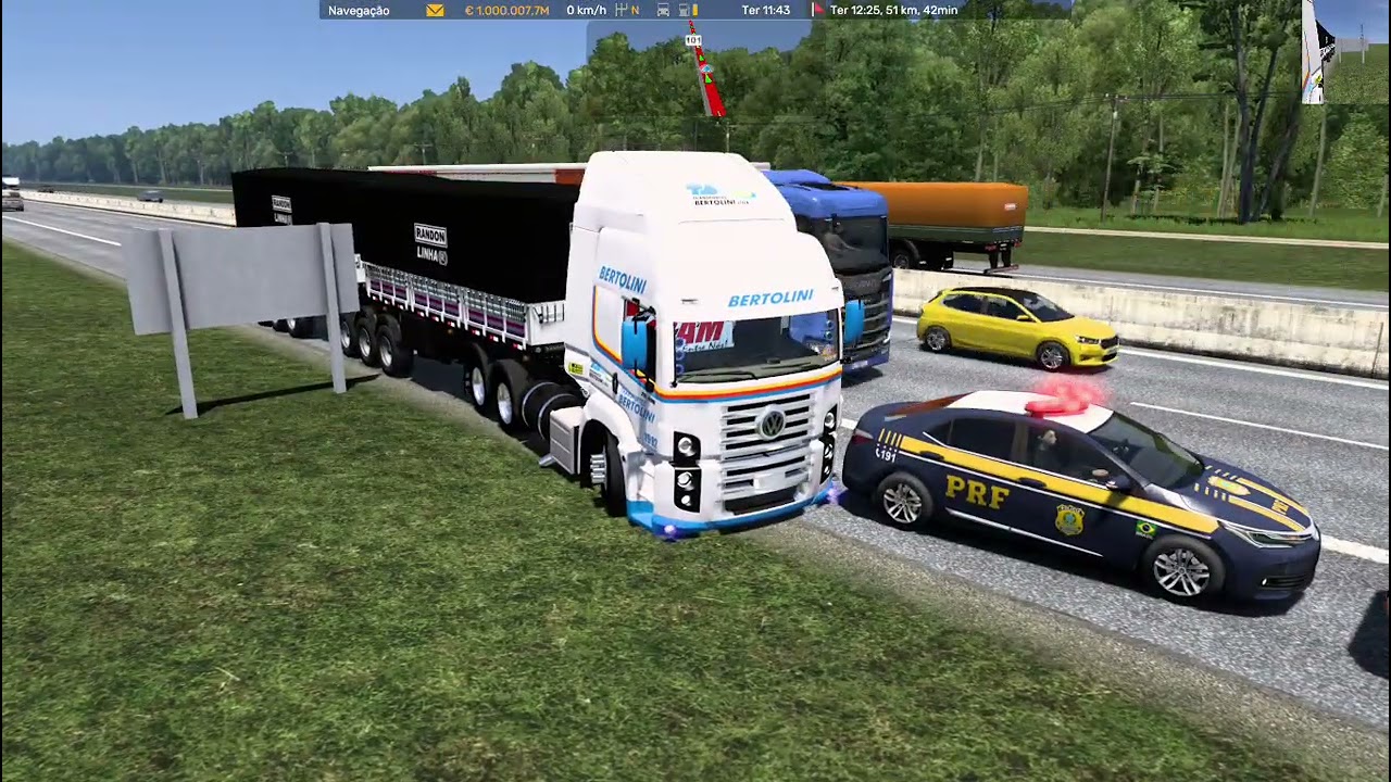 Ets2 Bob 25.480 saida da madeireira mais complicada