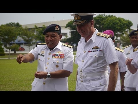 RN First Sea Lord Visit to Lumut Naval Base