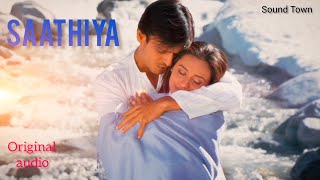 Saathiya Full Song | Vivek Oberoi , Rani Mukerji | Sonu Nigam | AR Rahman | Gulzar | Sathiya Song❤️