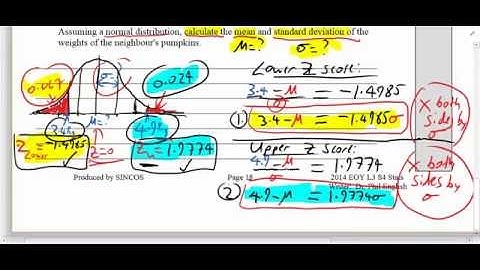 Normal distribution - NCEA Level 3 Excellence level