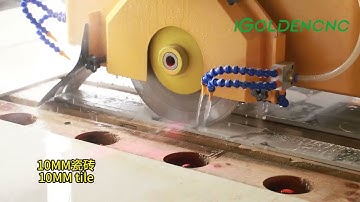 5-Axis Stone CNC Bridge Saw for Tile