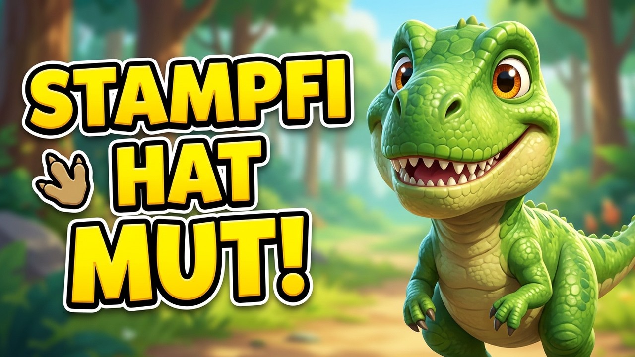 Stampfi der kleine T-Rex