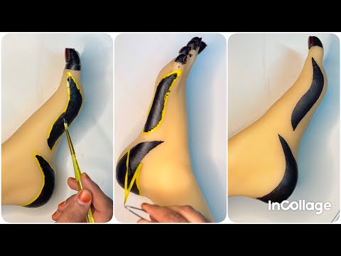 خطوه بخطوه تصميم حنه سودانيه بالشريط بسيط وسهل Easy Sudanese Henna Mehndi Design Using The Tape