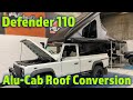 Peak Offroad Equipment - Land Rover Defender + Alu-Cab Icarus Roof Tent Conversion