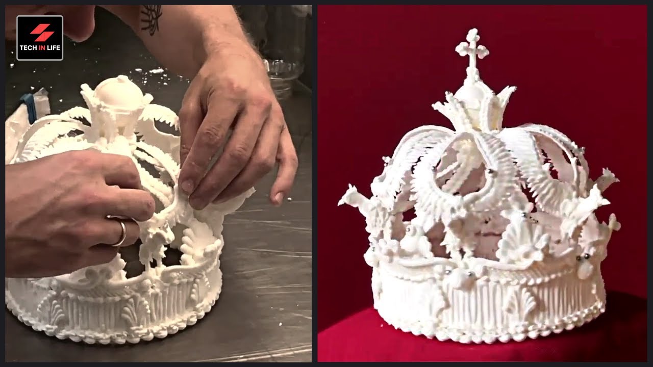 This Is the Best Crown Cake Making Idea You Watch It Now