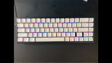 [SOLD] Keychron K6 Glorious Panda Mod