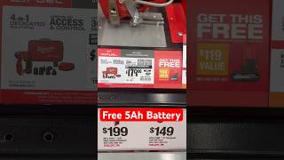 Milwaukee M12 Fuel Deals Free Battery