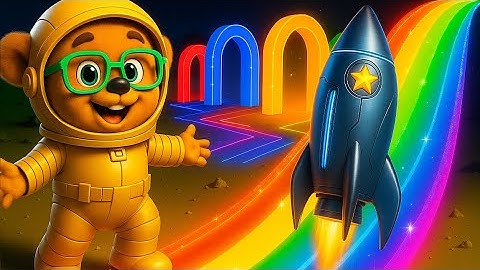 🎨 Learn Colors in the Moon Maze Game! 🌕🟡🔴🟢 #kidsvideo #learncolors