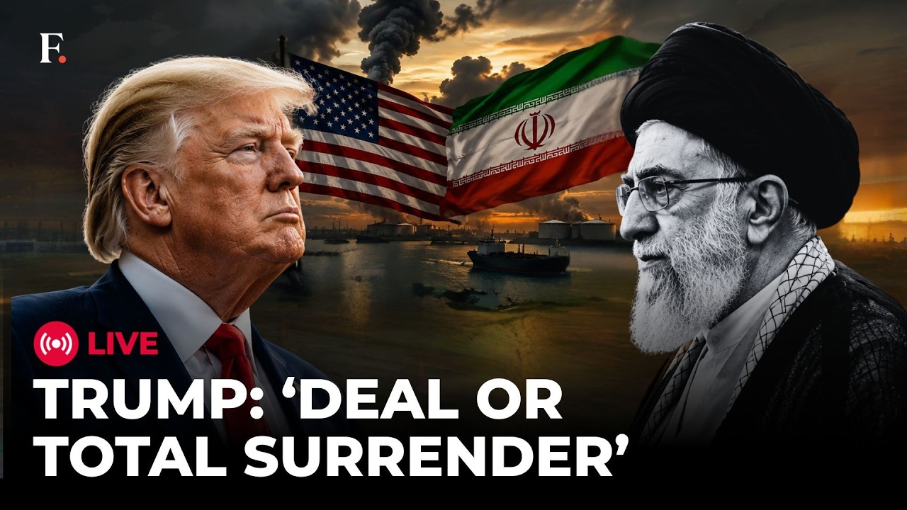 US Iran War LIVE: Trump Slams Iran's 'Duplicity' In Denying Talks While Tehran Rejects His Claims thumbnail
