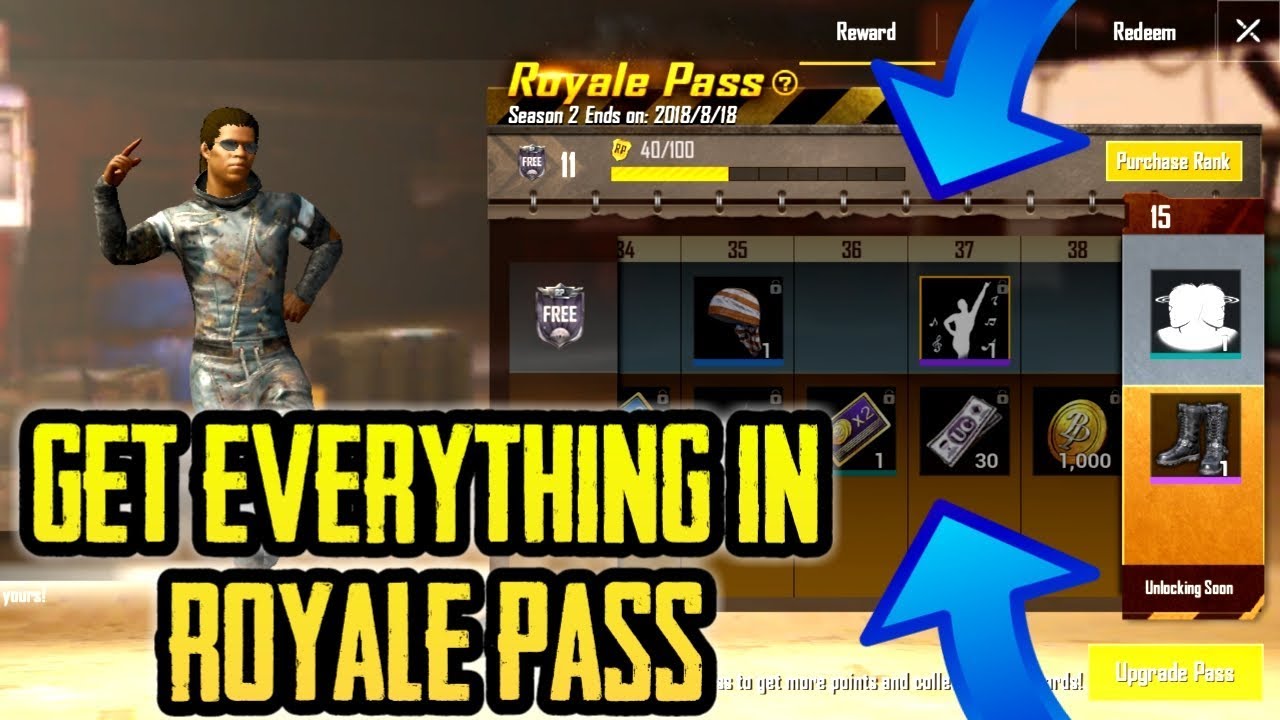 How to get everything in free royal pass fast (Hindi) PUBG MOBILE... - 