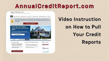 AnnualCreditReport.com - Video Instructions on How to Pull Your Credit Reports Correctly