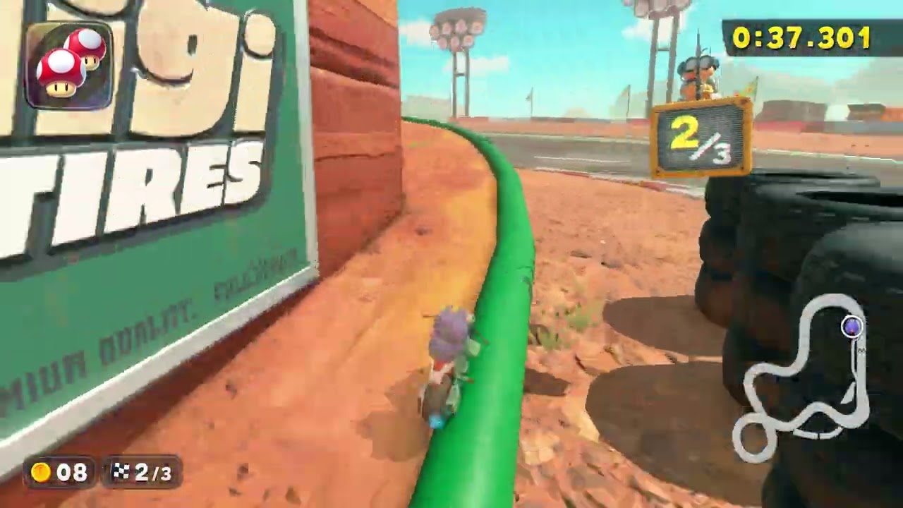 Mario Bros. Circuit - 1:49.994 - SuperFX (Mario Kart World