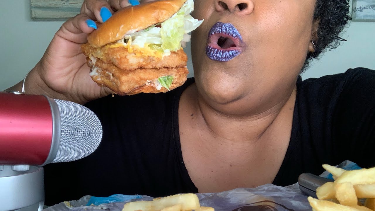 BURGER KING BIG FISH, WHISPER CHIT CHAT ”CORONA!”😱 SCARY