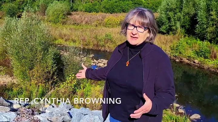 #vtpoli Rep. Cynthia Browning planted trees on Bat...