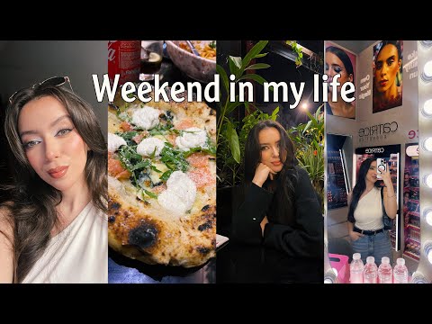 Vlog Weekend in my life 🤍 event, dinner out, go for walk, editing…