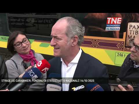 STRAGE DEI CARABINIERI, FUNERALI DI STATO E LUTTO NAZIONALE | 14/10/2025