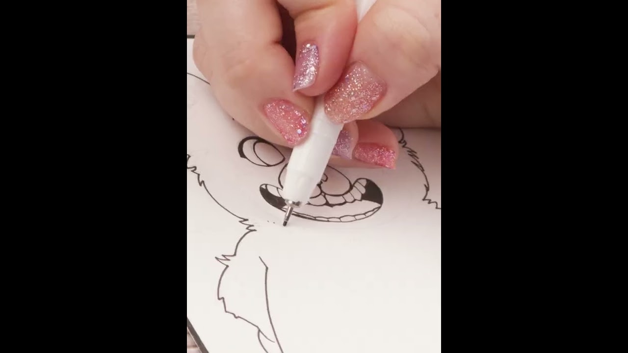 Рисуем Красную Панду из Turning Red