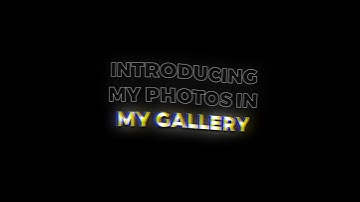 Introducing my photo and my gallery /someone you love/
