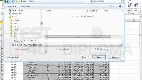 Save the active workbook, in Text (Macintosh) type, as myMac.txt in the IL-ates\Excel folder to...
