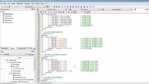 锆石科技FPGA教程第二十九课_数字时钟的项目工程讲解