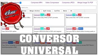 EL MEJOR CONVERSOR DE VIDEO, AUDIO, IMAGEN Y TEXTO - ONLINE screenshot 2