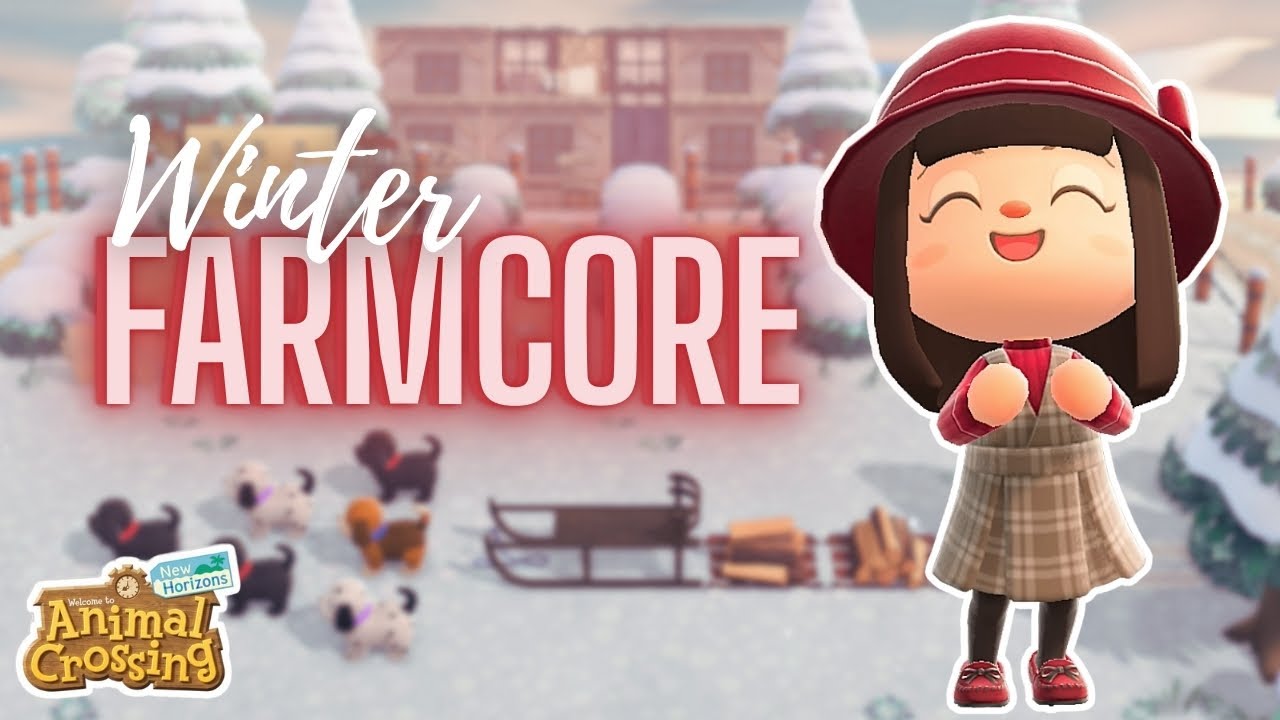 Animal Crossing New Horizons - WINTER Farmcore Island [GERMAN] - YouTube