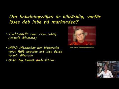 38  Kollektiva varor, mushus och Elinor Ostrom