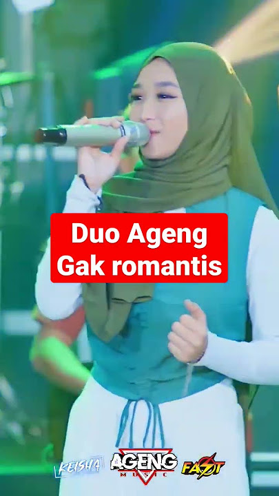 duo Ageng gak romantis Indri ft cenaoi#agengmusic
