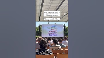 Apple CHANGED how they’re naming software versions! 😱 #wwdc25