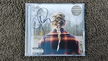 Unboxing Taylor Swift - evermore Deluxe Edition Signed CD