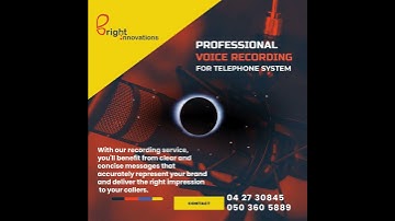 IVR Recording | Telephone Message Recording Service In Dubai #ivr #audio #ivr #recording #english