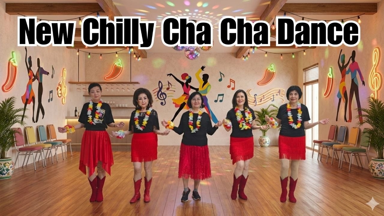 New Chilly Cha Cha Dance (demo & count) - YouTube