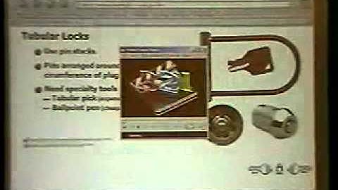 DEF CON 13 Hacking Conference Presentation By Deviant Ollam - Intro Lockpicking Phys sec - Video