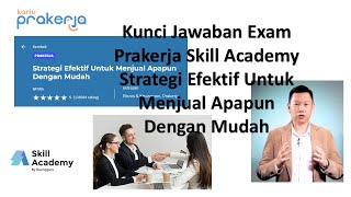 Kunci jawaban exam prakerja skill ...