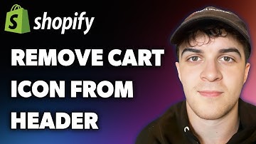How to Remove Cart Icon From Header in Shopify (Full 2025 Guide)