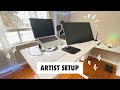 DIGITAL ARTIST Workspace Setup!