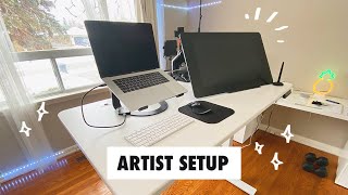 DIGITAL ARTIST Workspace Setup!