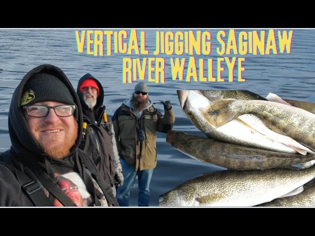 Walleye Fishing The Saginaw River In February 