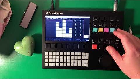 The short but odd - On the Polyend Tracker