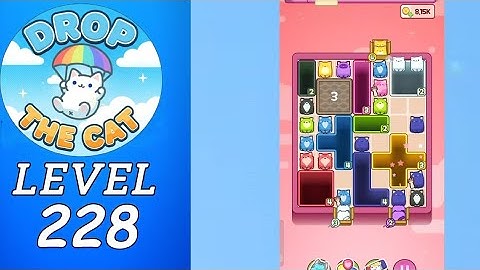 Drop The Cat Level 228 Walkthrough