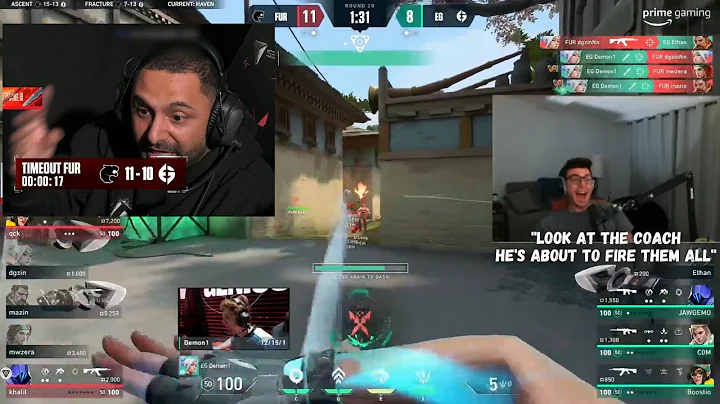 SEN Tarik Reacts to Coach of FURIA RAGE After EG Demon1 Did THIS..