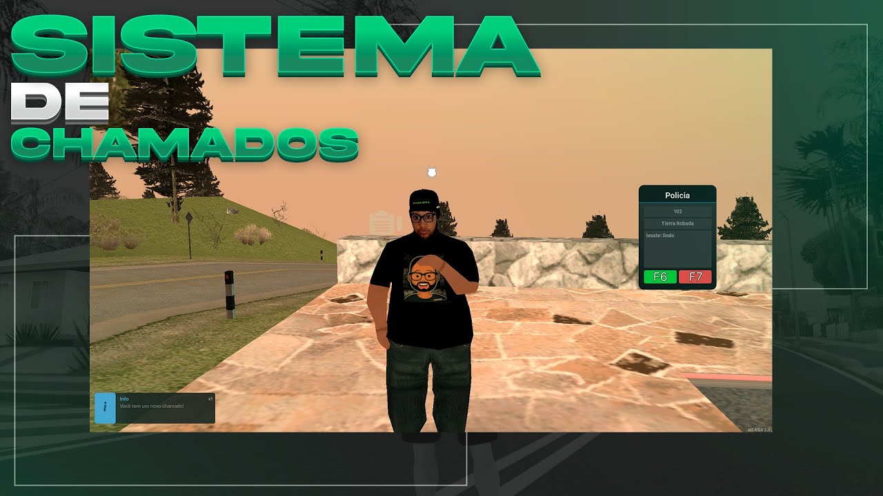 Mod Sistema de chamados free GTA RP [MTA:SA] - YouTube