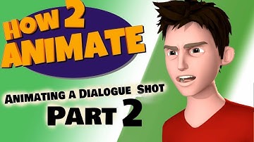 How to Animate a Dialogue Shot PART 2 | 3D Maya Animation Tutorial | HOW2ANIMATE