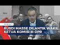 DPR Melantik Rusdi Masse Sebagai Wakil Ketua Komisi III DPR Gantikan Sahroni | SAPA PAGI