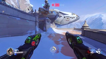 Overwatch - Crazy Tracer Total Recall Achievement (Recover 400 health)