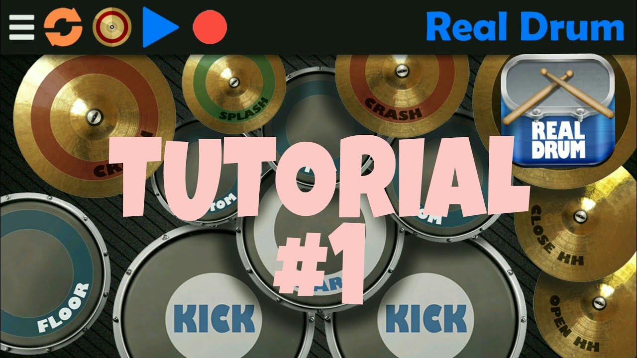 #1 TUTORIAL REAL DRUM BASIC - YouTube