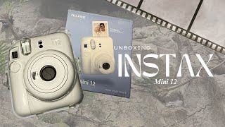 ⋆. 𐙚 ̊ FUJIFILM Instax Mini 12 📷⊹ ࣪ ˖ | unboxing, set up & testing ˊˎ-