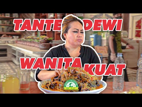 MAKAN KEPALA MANYUNG JUMBO KURANG DARI 5 MENIT DAPAT UANG JUTAAN?? || TANTE DEWI SI WANITA KUAT!