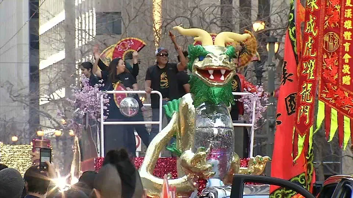 Thousands gather for annual Chinese New year Parade in downtown San Francisco - DayDayNews