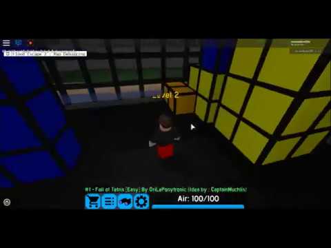 Roblox Flood Escape 2 Map Test Fall Of Tetris By Orileponytronic Easy Or Normal Youtube - roblox flood escape 2 test map